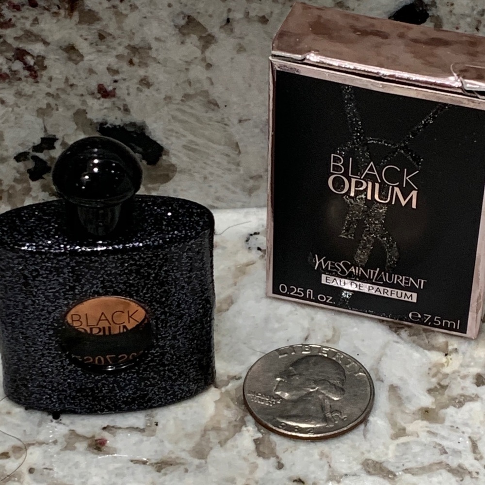 YSL Black Opium mini-glass bottle NWT FINAL MARKDOWN